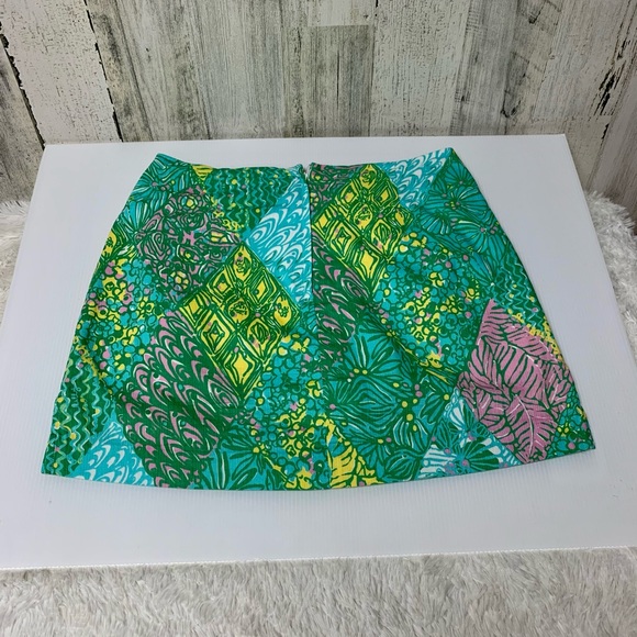 Lilly Pulitzer Marigold Sun Shorts Skort Skirt 2 - Picture 11 of 15
